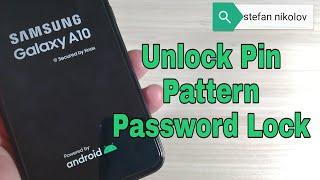 Hard reset Samsung A10 SM-A105F. Unlock pattern, pin, password lock.