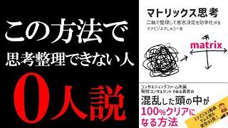 絶対に知っておいた方がいい、最優先事項を明確にする2軸マトリックス思考