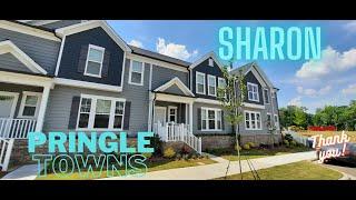 Pringle Towns | Pulte | Sharon model tour | New construction townhomes