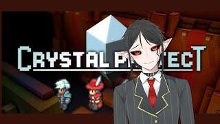 count Julius the vampire vtuber plays crystal project