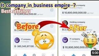 Best it company setting in business empire richman ||Business empire richman it company