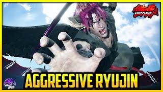 T8 v1.12 ▰ Ryujin Amazing Aggressive Devil Jin !!【Tekken 8 High Level Gameplay】