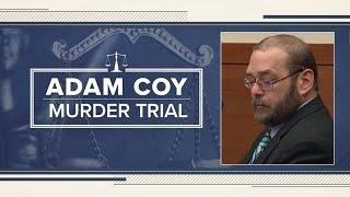 Former Columbus police officer Adam Coy testifies in his own defense at murder trial