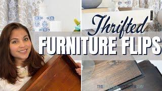 EASY THRIFTED FURNITURE FLIPS | Trash to Treasure Furniture Makeovers