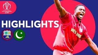 Pakistan Bounced Out For 105 | Windies vs Pakistan - Match Highlights | ICC Cricket World Cup 2019