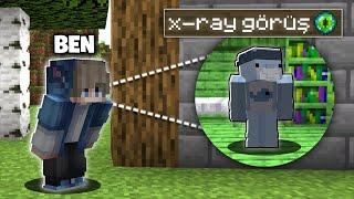 SAKLAMBAÇTA X-RAY İLE TROLLEDİM! - Minecraft