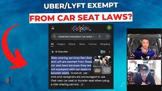 Uber/Lyft EXEMPT From Car Seat Laws?