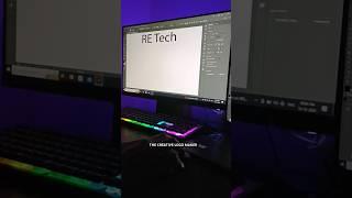 RE Tech #shortsvideo #shortvideo #youtubeshorts #logo #logoprocess #bts #trending #reelit #shorts