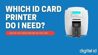 Which ID card printer do you need? Watch this before buying one!