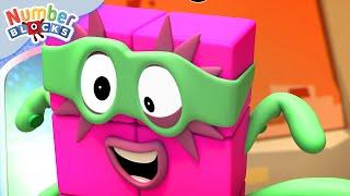 SUPER-HERO Special! - Numberblocks & Alphablocks | Part 2 - Learn to count and read for Kids