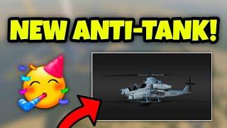 The NEW Anti-Tank HELICOPTER Is COMING To War Tycoon!