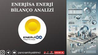 ENERJİSA ENERJİ BİLANÇO ANALİZİ (HEDEF FİYAT, SEKTÖRDE VE ŞİRKETTEKİ BEKLENTİLER) #enjsa