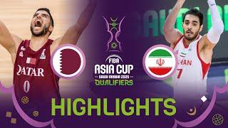 Qatar beat Iran for the first time in 19 years after OT classic | FIBA Asia Cup 2025 Qualifiers