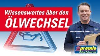 Ölwechsel - Wann und warum | Premio Reifen + Autoservice