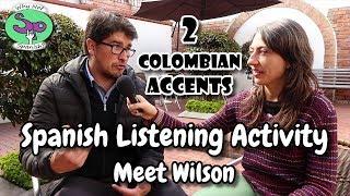 Listening Activity ||  Conversation with 2  Colombians.  Quiz at the End!