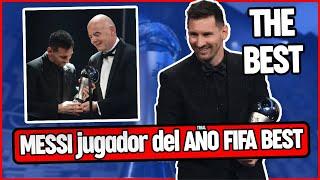 Leo MESSI ganador PREMIO FIFA THE BEST Mejor Jugador Del AÑO