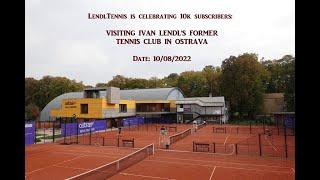 Visiting Ivan Lendl's former tennis club in Ostrava