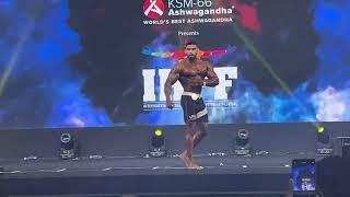 Phenomenal Individual Posing For Crowd By Amit Agre Men's Physique Bharat Pro Show Mumbai 2024