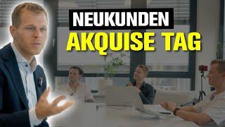 Neukunden Akquise Tag: 8h Vertrieb & Telefonakquise + LIVE Cold Calling