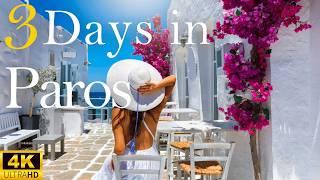 How to Spend 3 Days in PAROS Greece | Travel Itinerary