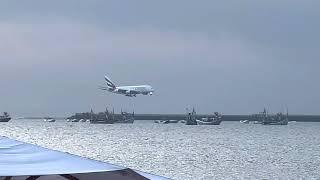 Bali Arrive A380 Emirates from Dubai