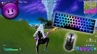 Anne Pro 2 Fortnite Keyboard ASMR  Solo Squads Gameplay 240FPS