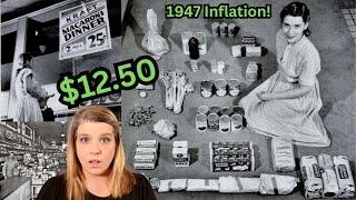 Shocking 1947 Grocery Prices! | INFLATION now Vs 1947