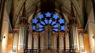 Improvisation at St. Ludmila church in Prague