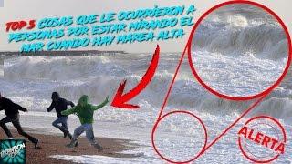 Top 5 Casos Que Le Ocurrieron A Personas Por Estar En El Mar Cuando Están Las Mareas Altas