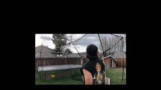 Great Lacrosse product! SmartBackStop with JoJo War Drummer
