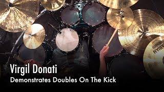 Virgil Donati Demonstrates Doubles On The Kick