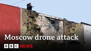 Moscow region hit by 'massive' drone attack, Russian officials say | BBC News