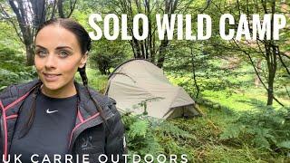 SOLO WILD CAMP | UK WILD CAMPING