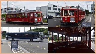 Go ride the Auckland Dockline Tram while you still can (HD)