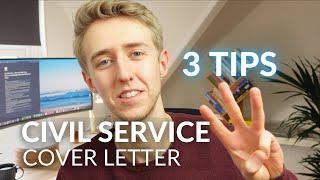 Civil Service - How To Write Your Cover Letter/Supporting Statement (3 Tips)