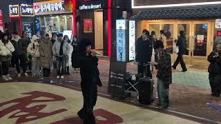 20250114 184300 투에버 홍대 버스킹 TEV Hongdae Busking