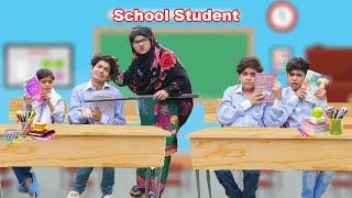 School Student | surprise checking by mam teacher | Students ko lagy dandy  MoonVines