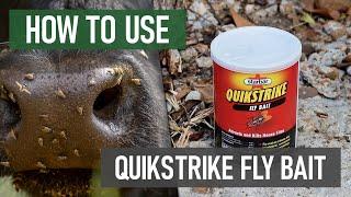 How to Use QuikStrike Fly Bait [Agricultural Fly Control]