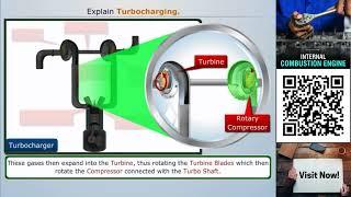 Turbocharging Explained | Internal Combustion Engine