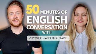 50 minutes of English Listening Practice | Natural English Conversation