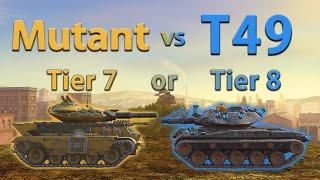 WOT Blitz Face Off || Mutant vs T49