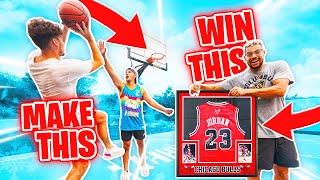 Impossible NBA Basketball Challenges to Win Rare PRIZES !!