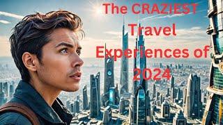 The CRAZIEST Travel Experiences of 2024!