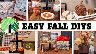 Dollar Tree FALL DIY HOME DECOR | EASY Budget Friendly FALL CRAFTS