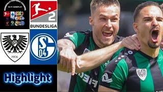 Preußen Münster vs FC Schalke 7.Spieltag Bundesliga.2 Highlights