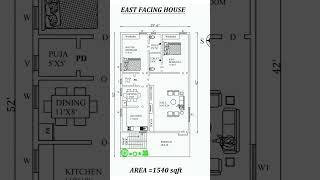 30x40 house plan | 30x40 house plan east facing #housedesign #houseplans #homedesign #simplehouse