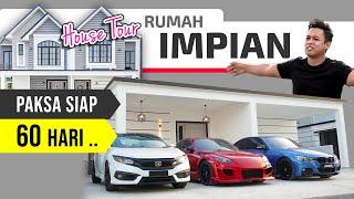 Rumah IMPIAN Siap 60 Hari: Rumah Youtuber Nazz Abdullah (House Tour)