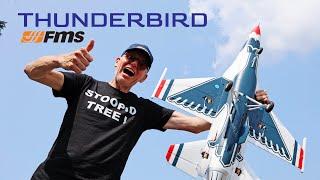 FMS F16 THUNDERBIRD - Watch It Race Across The Sky!