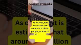 Number of people that use internet 6 #internet #internetusers #viral #WaseemBytepedia #whatsapp