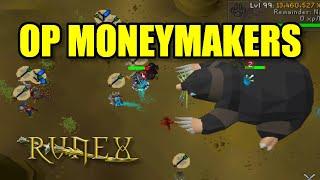 Runex RSPS: *OP Moneymakers* How to Make Bank on Best Semi-Custom RSPS! +$50 G/A